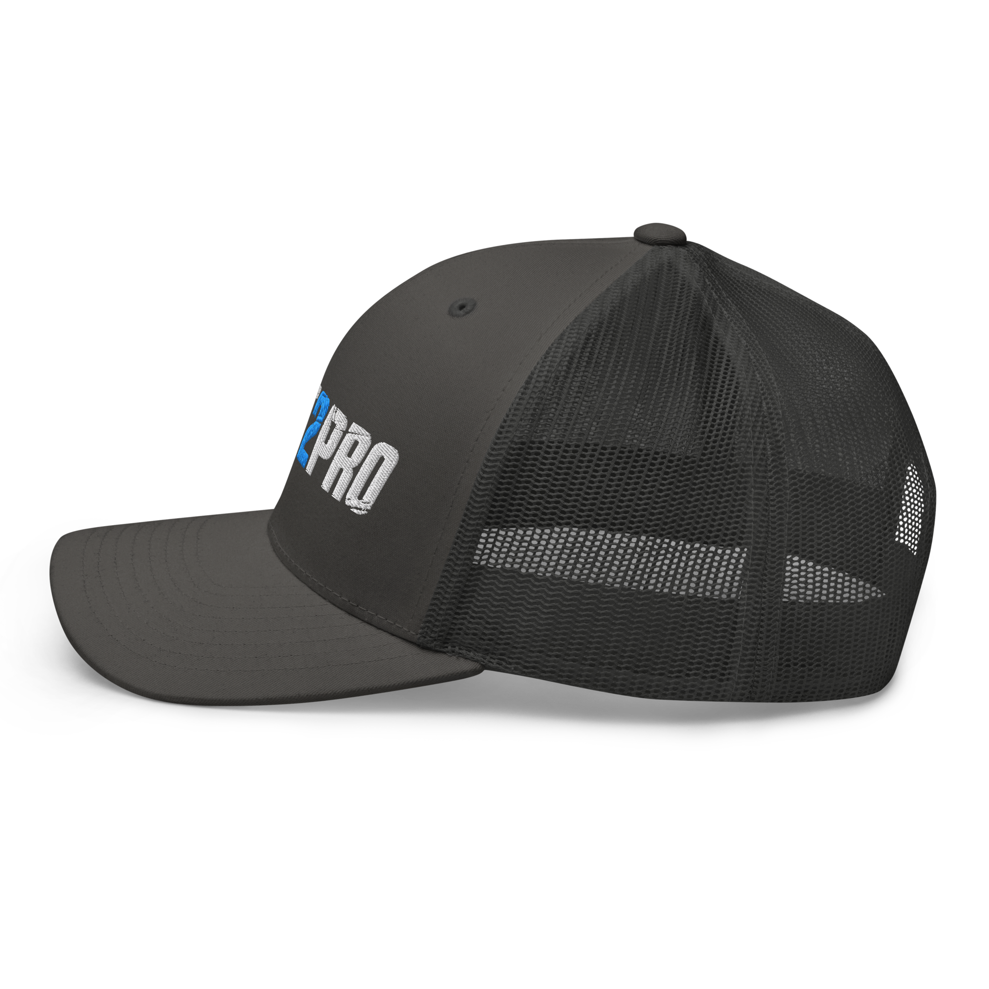 S2P Performance Cap Charcoal Seitenansicht