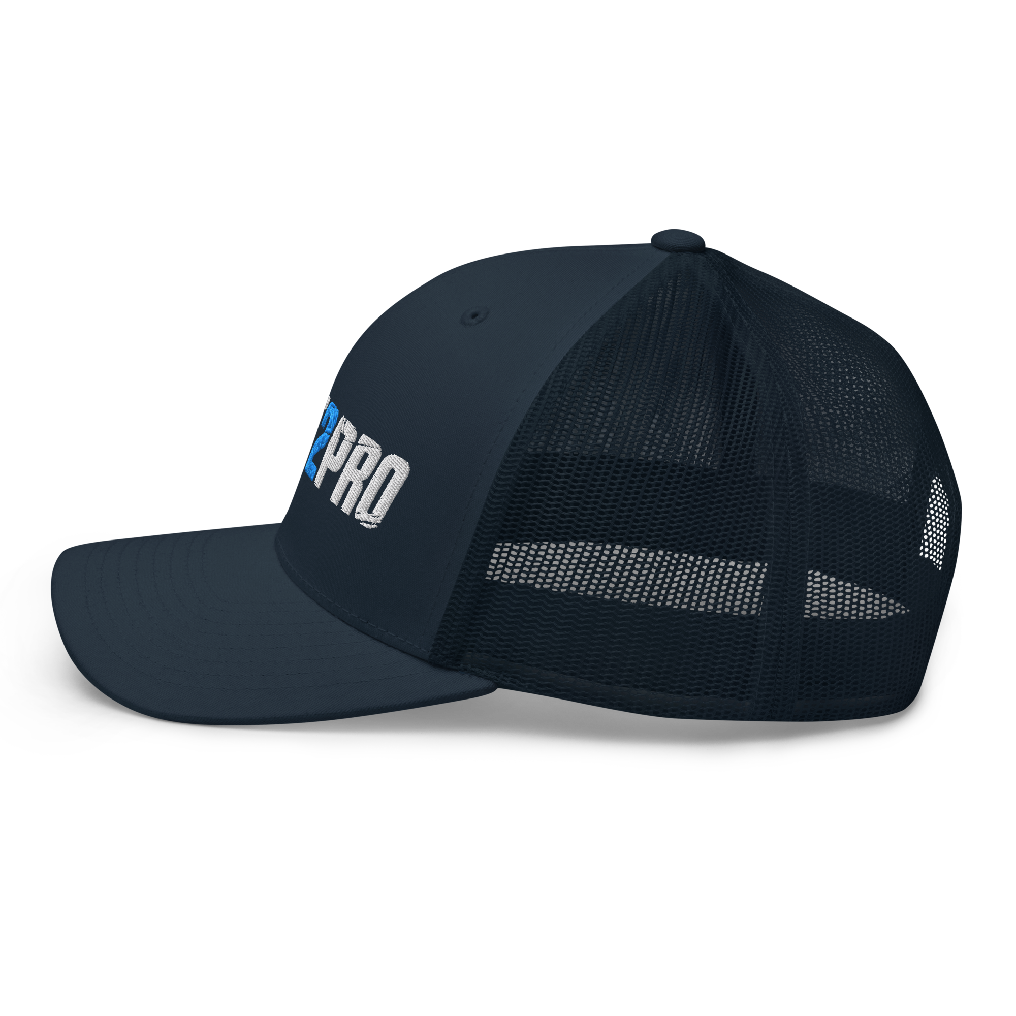 S2P Performance Cap Navy Seitenansicht
