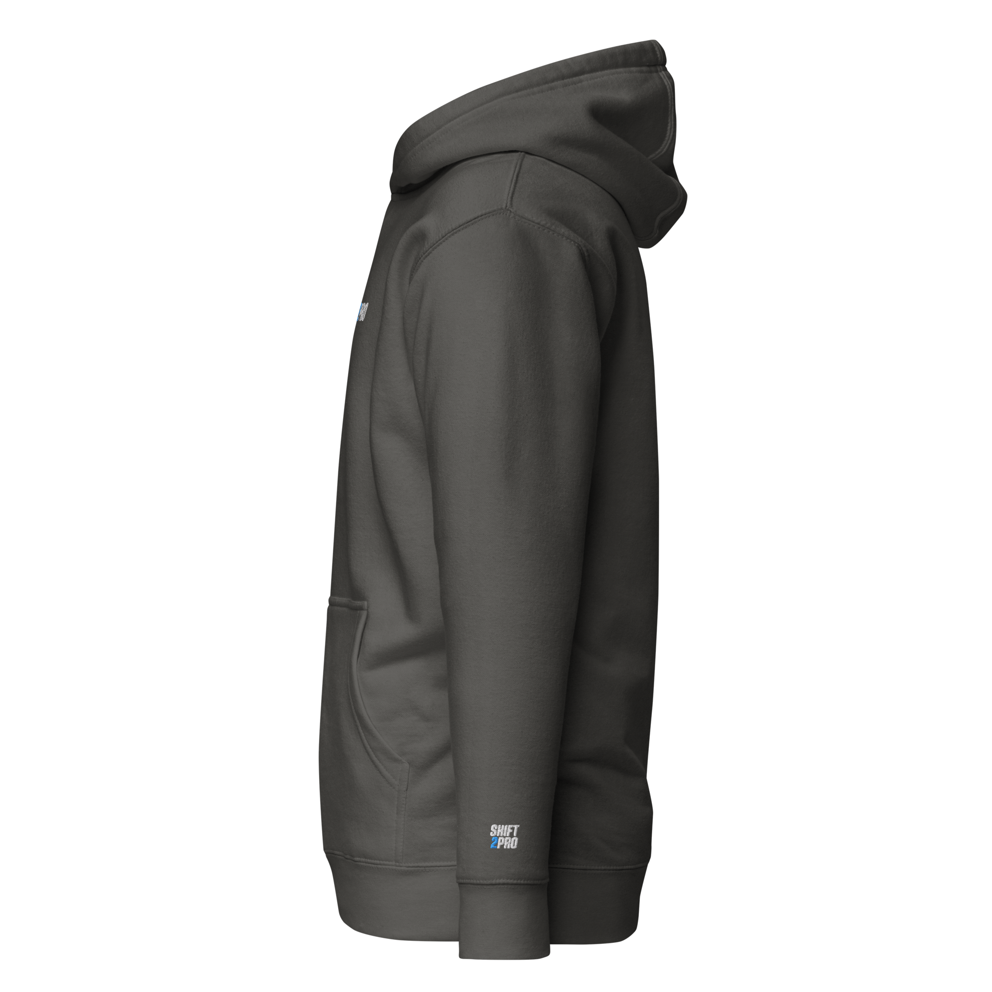 S2P Hoodie Vintage Black Sleeve-Print